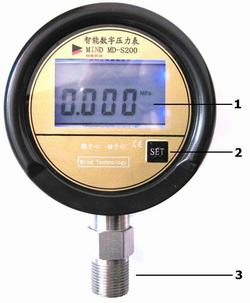 “寶雞數(shù)顯壓力表mik-y190“/