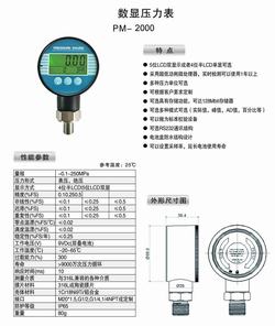 “洛陽河北數(shù)字壓力表“/